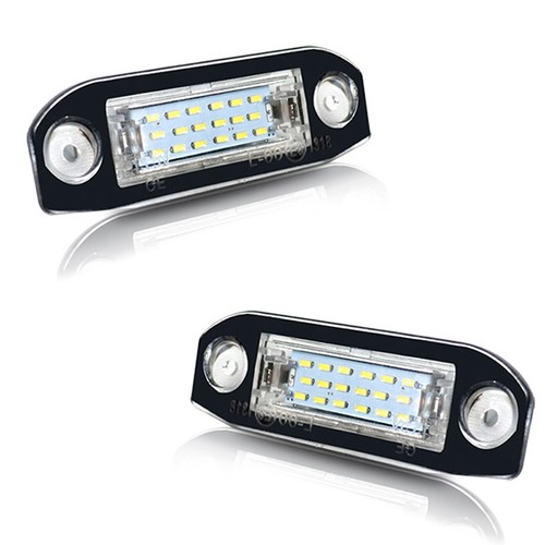 LED car license plate light 12V white light for Volvo S40 S60 S80 XC70 XC60 _j - Photo 8/12