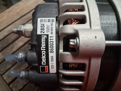 #ad Delco Remy 8600311 Alternator 28 Si Model 12 V 180 A $450.00