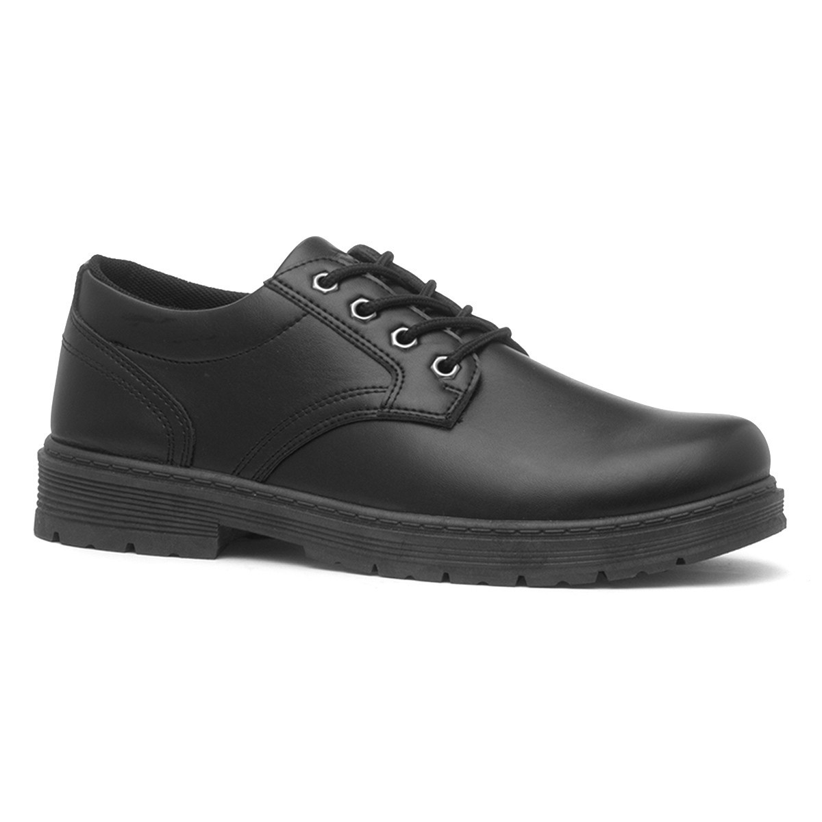 Urban Territory Mens Shoes Black Adults Lace Up Smart Casual