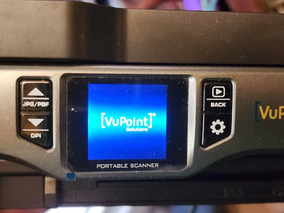 VuPoint Magic Wand Portable Handheld Scanner Auto Feed Dock PDSDK-ST470PE-VP - Image 2 of 4