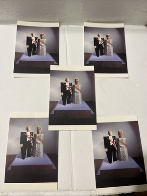 Lot of 5 Marisol Postcards 1993 Emperor Hirohito Empress Nagako Vintage Art