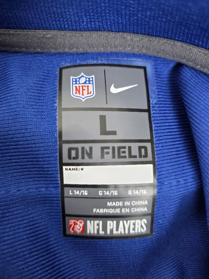 Youth Large Indianapolis Colts #12 Andrew Luck Jersey - Image 3 of 3