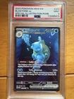 Pokemon Mew En-151 Blastoise EX Sir PSA 9