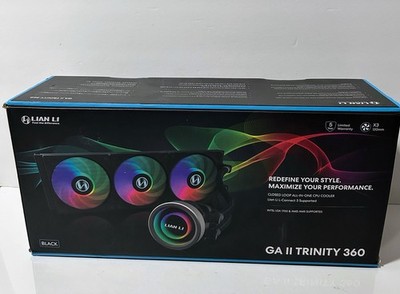Lian Li Galahad II Trinity Processor liquid cooling system with GA2T36B Black