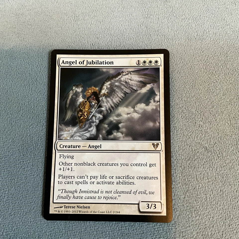 MTG- Angel of Jubilation- Avacyn Restored- Near Mint Cond- MAGIC CARD - Image 3 of 4