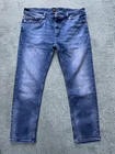 HUGO BOSS DELAWARE 38 W X 32 L SLIM FIT STRETCH DARK BLUE JEANS VGC