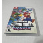 Nintendo Super Mario Bros. Wonder Multiplayer Switch Platformer NTSC-U/C