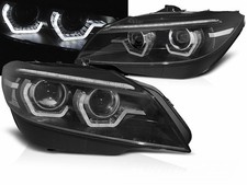 3D Angel Eyes Scheinwerfer Set f�r BMW Z4 E89 2009�2013 Schwarz dynamisch