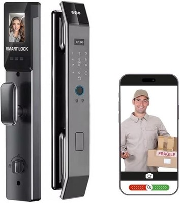 3D Face Recognition Smart Door Lock   Fully Automatic Biometric Fingerprint Lock