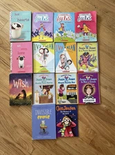 Variety of books (new and one time read), 14. Refer to pictures for book names