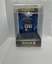 Doctor Who TARDIS Christmas Ornament 4.5" Kurt Adler Police Call Box 2013 Sealed
