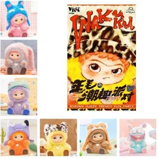 Wakuku Fuzzy Trendy Party Blind Box Random Collectible Mystery Toy