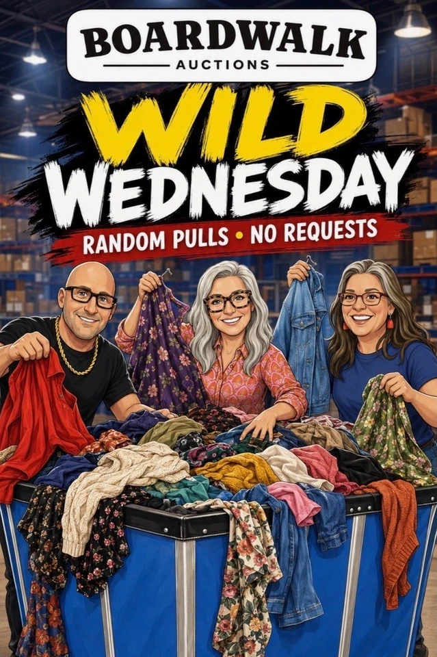 $1 STARTS | Wild Wednesday - Apparel Random Pulls 09/02/26