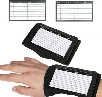 Wrist Coach Playbook für American Football mit 2 Spielkarten, Wrist Coach Americ