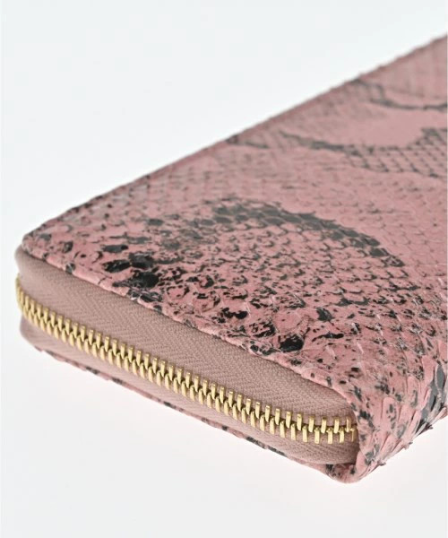 Gucci Wallcoin Case Python Leather Pink Black Used - image 10