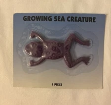 Growing Sea Creature 1 Piece Frog SEALED New , Vintage From 2000
