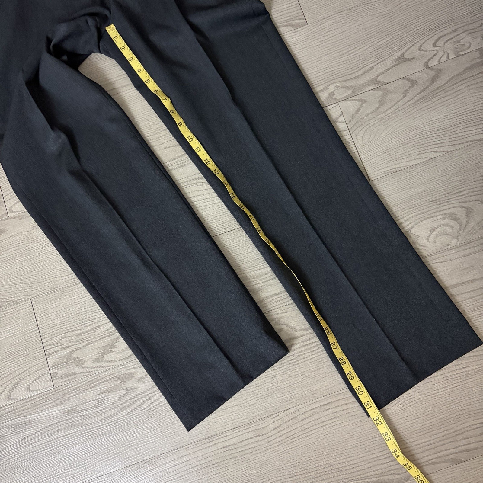 Brooks Brothers 1818 Pants Men's 34x34(34x32) Gray Regent Fit Wool Dress Pants thumbnail 11