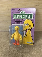 Super7 Sesame Street Reaction 3.75" Big Bird Action Figure NEW Wave 3