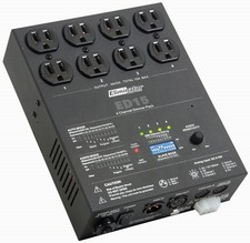 Eliminator Lighting ED-15 New Dmx Controller / Dimmer Pak 4 Channel W/ Bracket