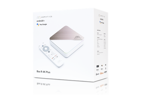 Reproductor multimedia Homatics Box R 4K Plus Android TV (4K UHD, HDR, WiFi 6, Bluetooth) - Imagen 6 de 8