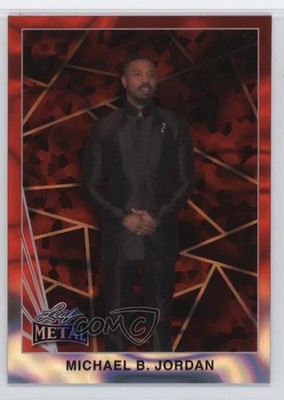 2024 Leaf Collective 1990 Leaf Red Lava 1/1 Michael B Jordan #90B-121 4z8