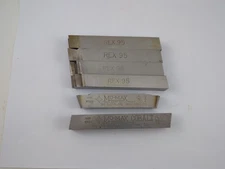 5/8" Machinist Lathe Tool Bits Lot of 6 Pieces Mo-Max Cobalt, Rex 95 HSS