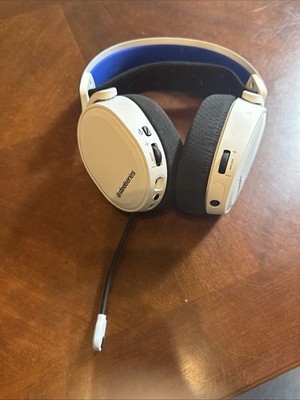 SteelSeries Arctis 7P Wireless Gaming Headset White PlayStation PS5 PS4 No Dogle
