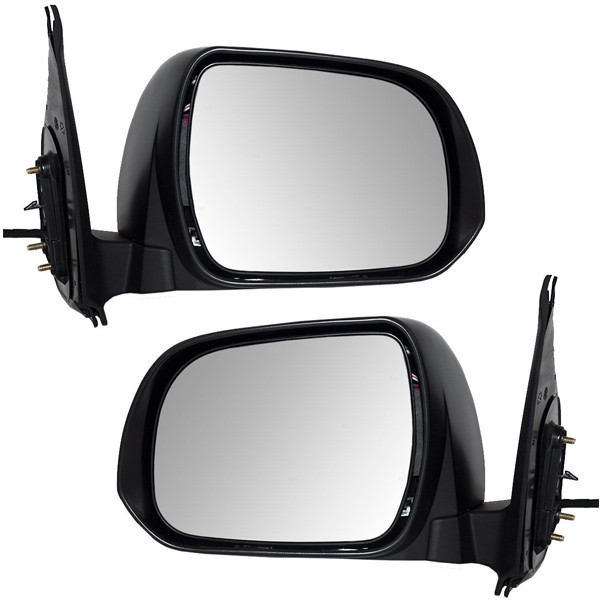 For 12-15 Tacoma Pickup Truck Door Mirror Power Non-Heat w/Turn Signal PAIR SET