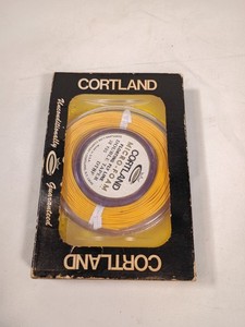 Vintage Cortland Micro-Foam Fly Line DT8F Double Taper 30 Yds USA - Unused/NOS