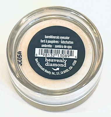 bareMinerals Heavenly Diamond Eyeshadow Eye Shadow Color .02oz Full Size Sealed