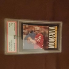 Joe Montana Football Cards and Rookie Cards Checklist 8