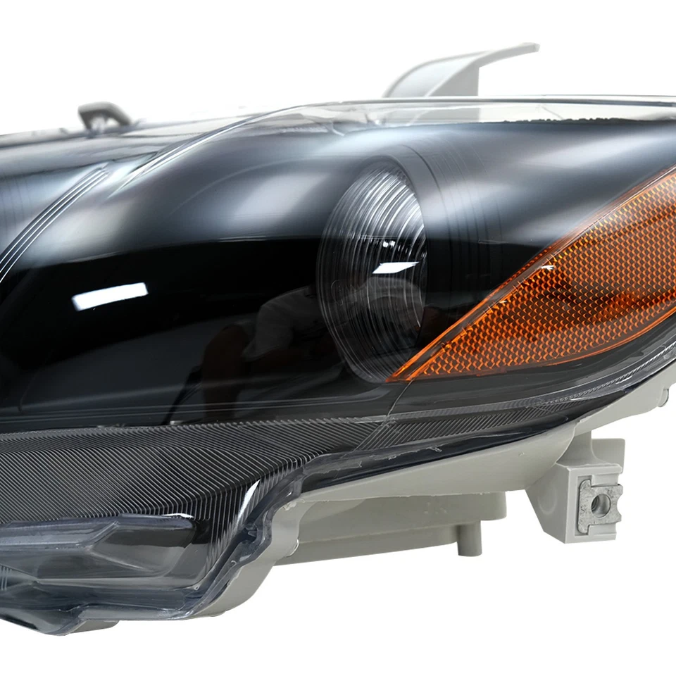 For 2007 2008 2009 Toyota Camry Pair Headlights Chrome Amber Projector LH & RH Foto 4 de 4