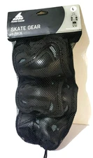 Rollerblade Skate Gear 3 Pack Protective Gear Knee Pads Elbow Wrist Large NIB