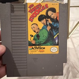 The Three Stooges Nintendo NES: Authentic Tested