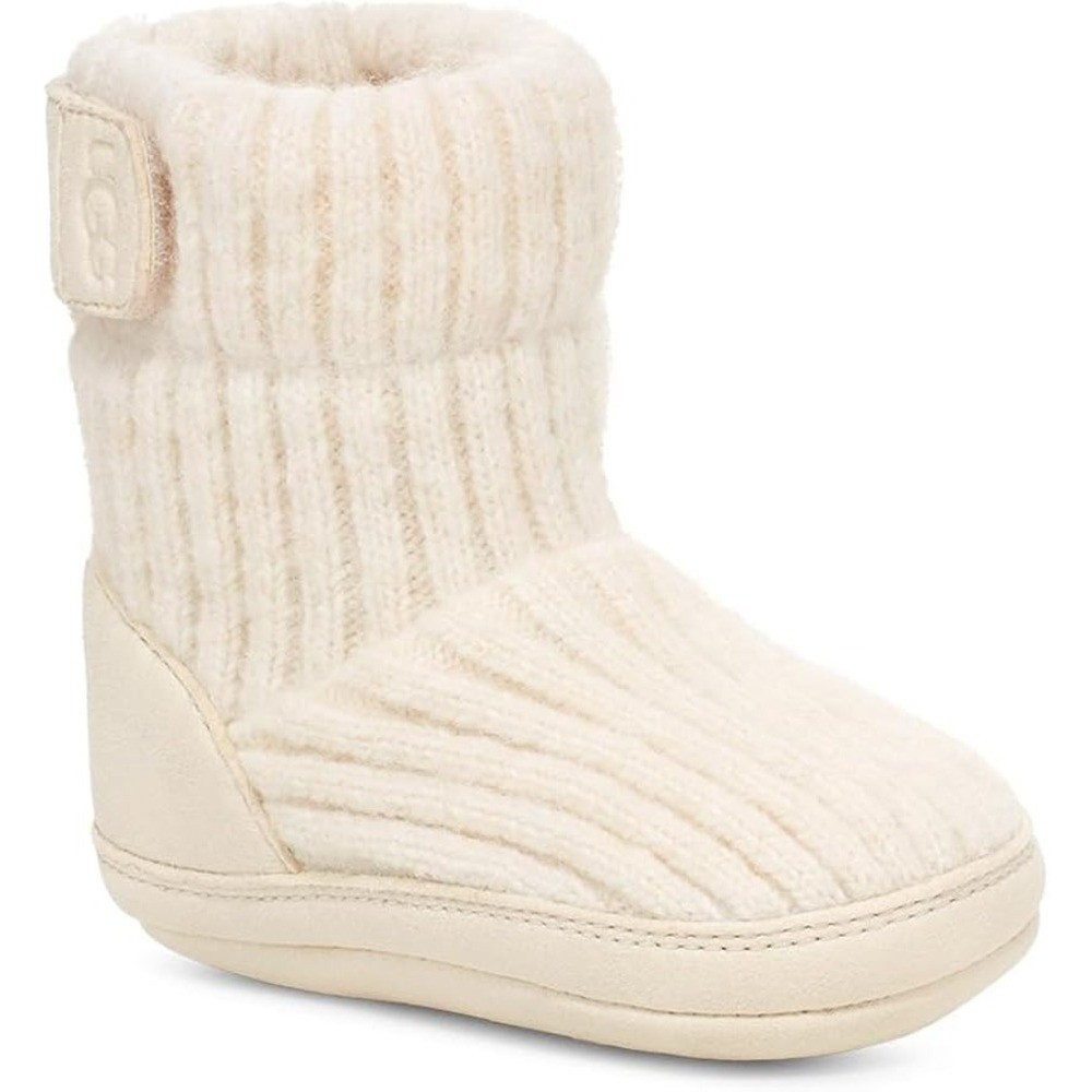 Ugg Skylar I Baby Boy Slip Resistant Slippers Rib Knit Hook 