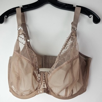 Elomi 34K Matilda UW Convertible Bra EL8900CAT Beige Nude Full Coverage Romantic
