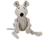 Hundespielzeug Beeztees Maus Mousy Ribbed Grau Ca. 32 X 11 X 11,5 Cm