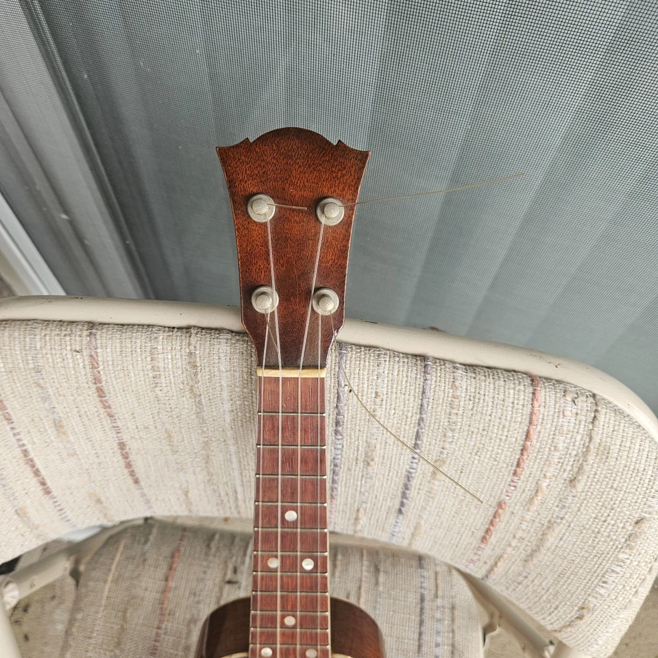ukulele made by Cincinnati master luthier Henry O. Kruse  1979 - Image 3 of 4