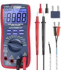 Digital Multimeter and Analyzer TRMS 6000 Counts Volt Meter Ohmmeter Auto-Rangin