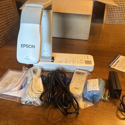 Epson ELPDC11 Document Camera Doc Cam Projector w/Accessories
