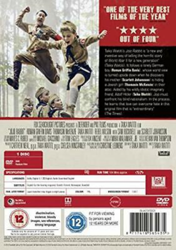 JoJo Rabbit DVD [ Roman Griffin Davis DVD Top-quality Free UK shipping - 第 3/9 張圖片