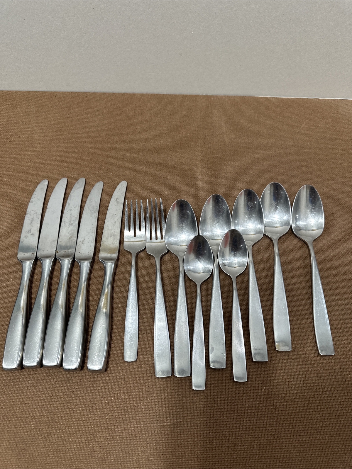 14 Pc. Yamazaki BOLO Satin Stainless Flatware GoWork Recruitment