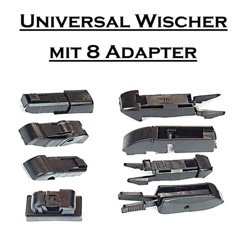 Jurmann Universal Set Tergicristalli Aero 530/530 mm - Audi TT + TT Roadster - Foto 3 di 5