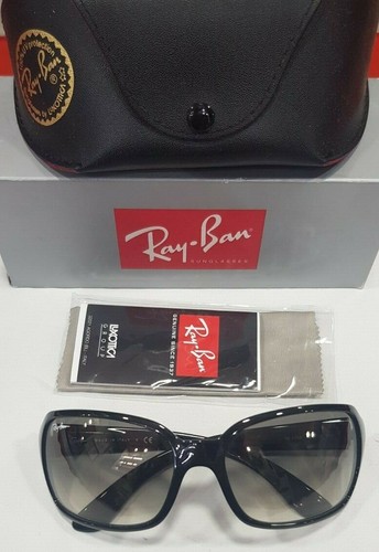Occhiale da sole Ray-ban Rb 4068 Col:601/32 (Montatura nera con lenti  grigio sf) | eBay