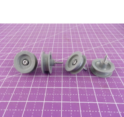 Frigidaire Dishwasher FBD2400KS9B (4) Track Rollers P/N 5304506916 154579402