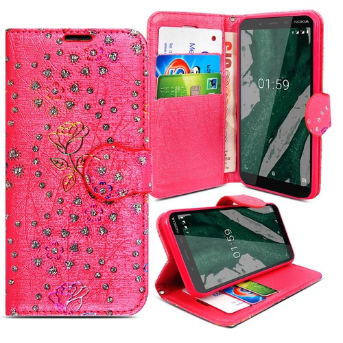 Flip Leder Tasche für Microsoft Lumia 640 650 550 950 520 930 XL Wallet Cover - Bild 22 von 42