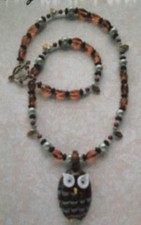 Cottage House Creations Hoot Owl Bead  Jewelry Making Kit