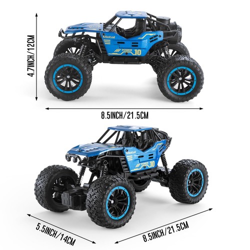 Remote Control Truck 118 Electric RC Car Indoor/Outdoor All-Terrain - 第 5/6 張圖片