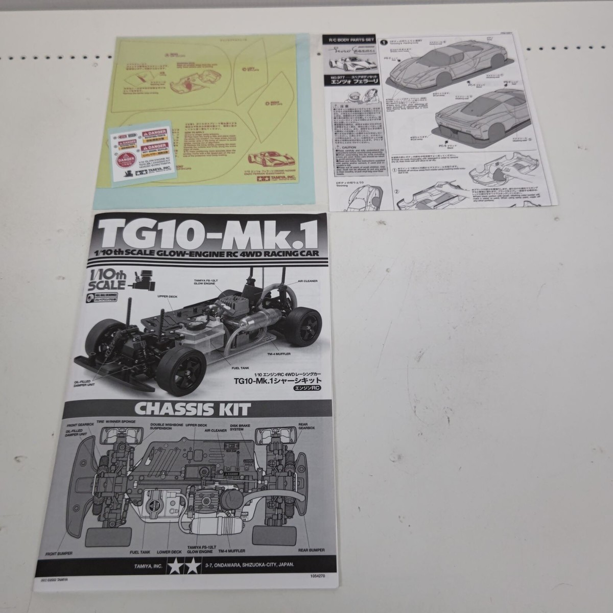 Tamiya RC 1/10 Enzo Ferrari TG10-Mk.1 