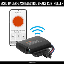CURT Echo Bluetooth Brake Controller Under-Da...